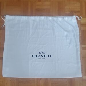 Extra Large Coach Satin Dust Bag Dustbag